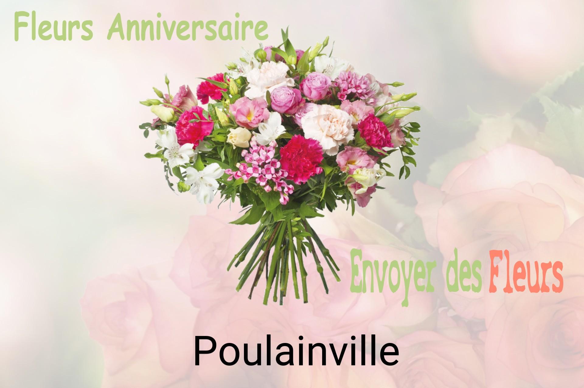 Bouquet de fleurs d’anniversaire livré à Poulainville